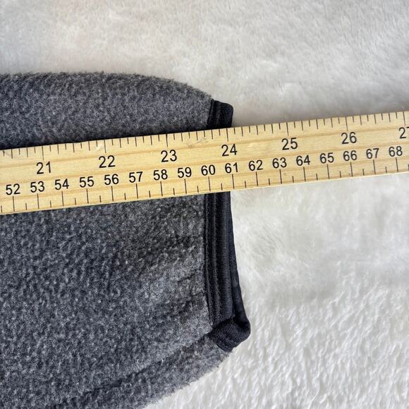 Fruit of the Loom Pullover Sweater Men's XXL Quarter Button Gray - Picture 3 of 6